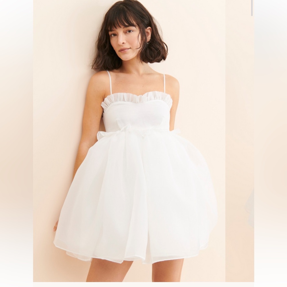Selkie The Rosebud Dress Mini Babydoll